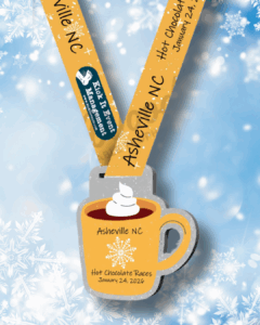 Hot Chocolate races 2026 finisher medal